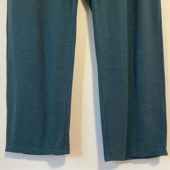 J Jill Linen Blend Pants Woven Knit Lagenlook Pull On Jeans Size Large - Picture 10 of 10